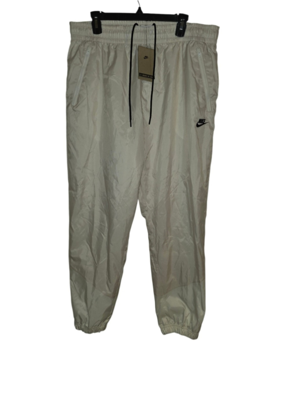 Nike Windrunner Woven Lined Pants Light Orewood DX0653-133 Men Size 2XL